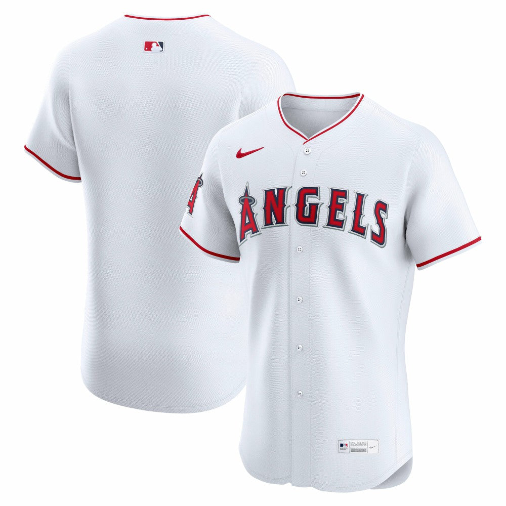 White Los Angeles Angels Nike Home Elite Jersey