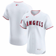 White Los Angeles Angels Nike Home Elite Jersey