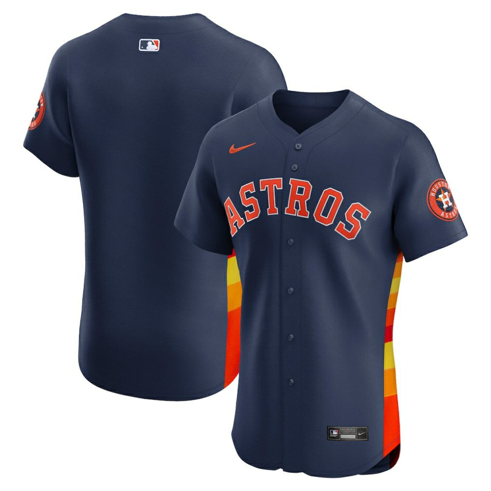 Navy Houston Astros Nike Alternate 2 Elite Jersey