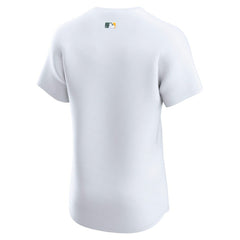 White Athletics Nike Home  Elite Jersey