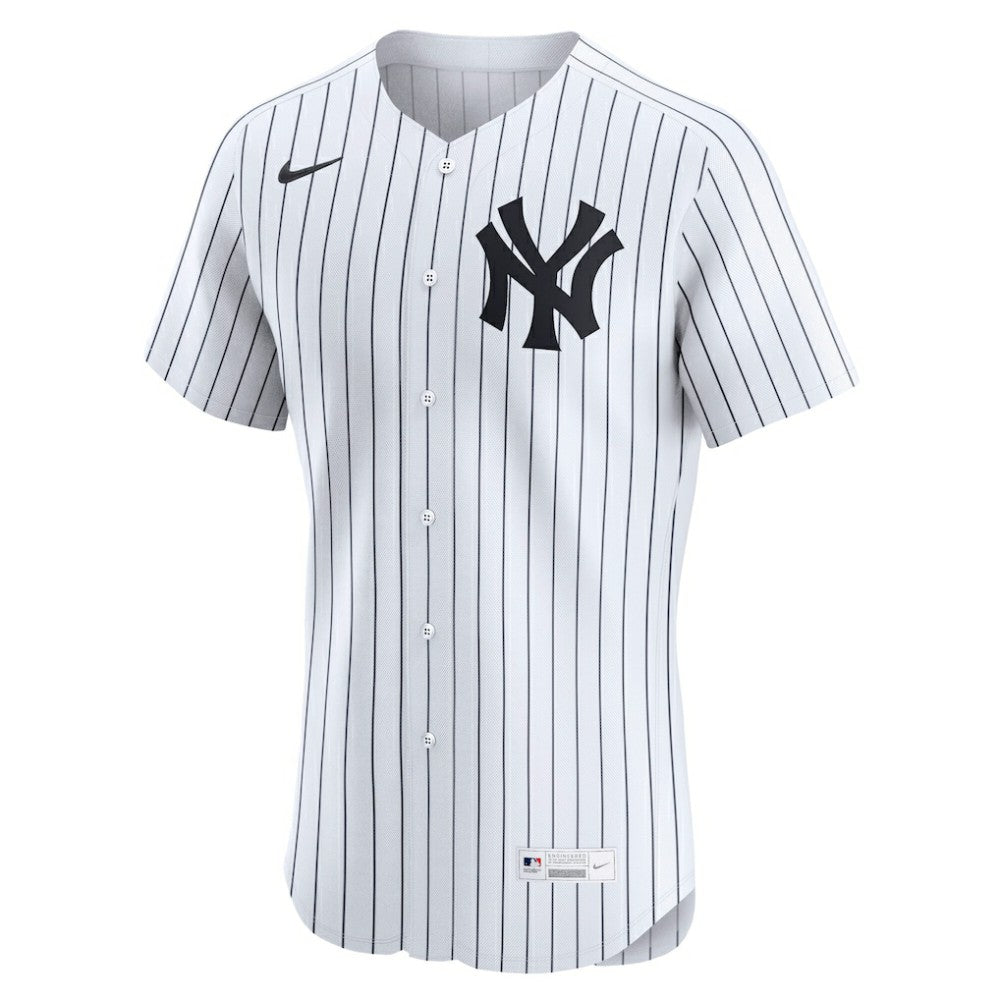 White Derek Jeter New York Yankees Nike Home Elite Player Jersey