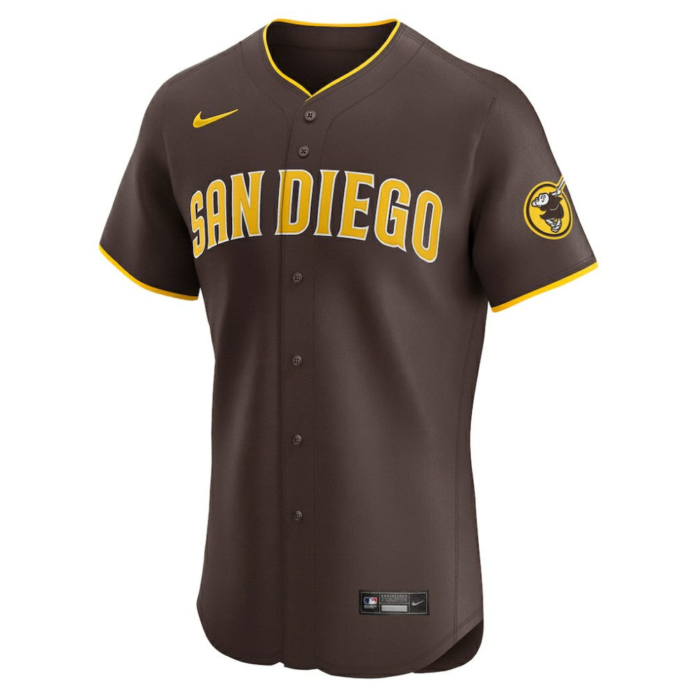 Brown Fernando Tatis Jr. San Diego Padres Nike Road Elite Jersey