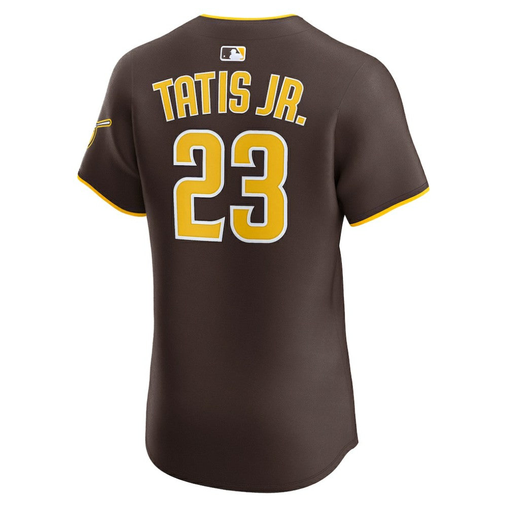 Brown Fernando Tatis Jr. San Diego Padres Nike Road Elite Jersey
