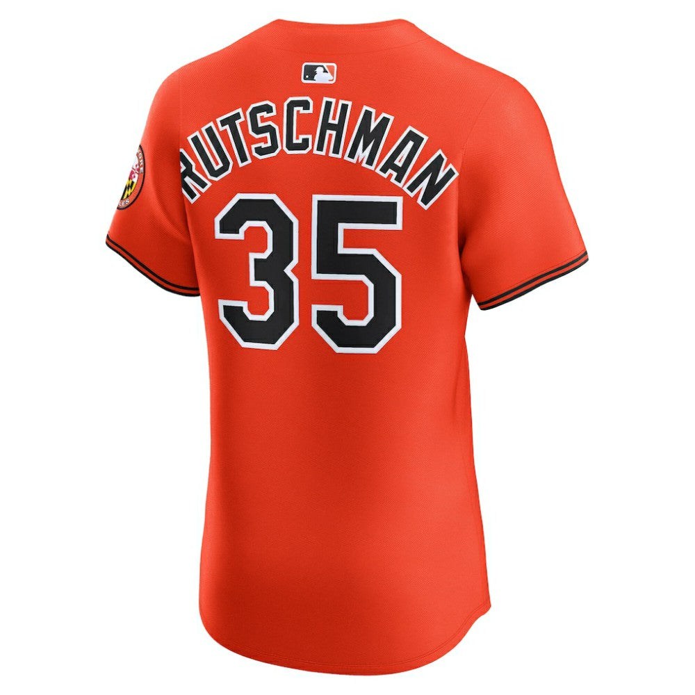 Orange Adley Rutschman Baltimore Orioles Nike Alternate 2 Elite Jersey