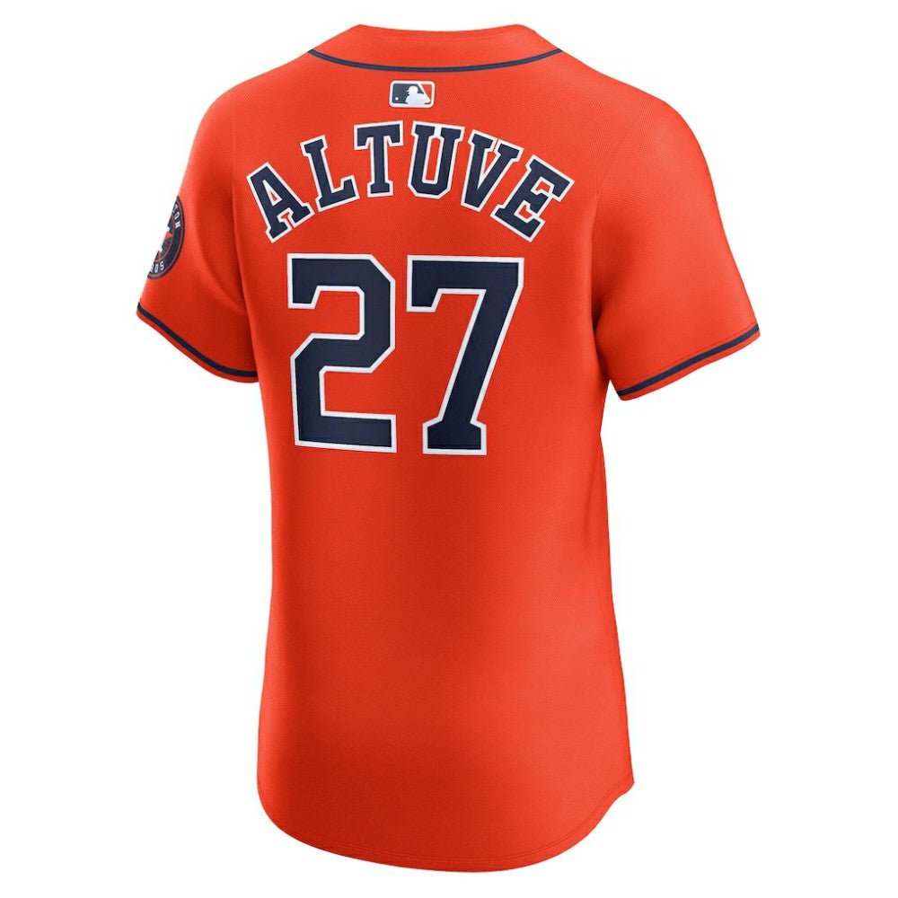 Orange Jose Altuve Houston Astros Nike Alternate Elite Player Jersey