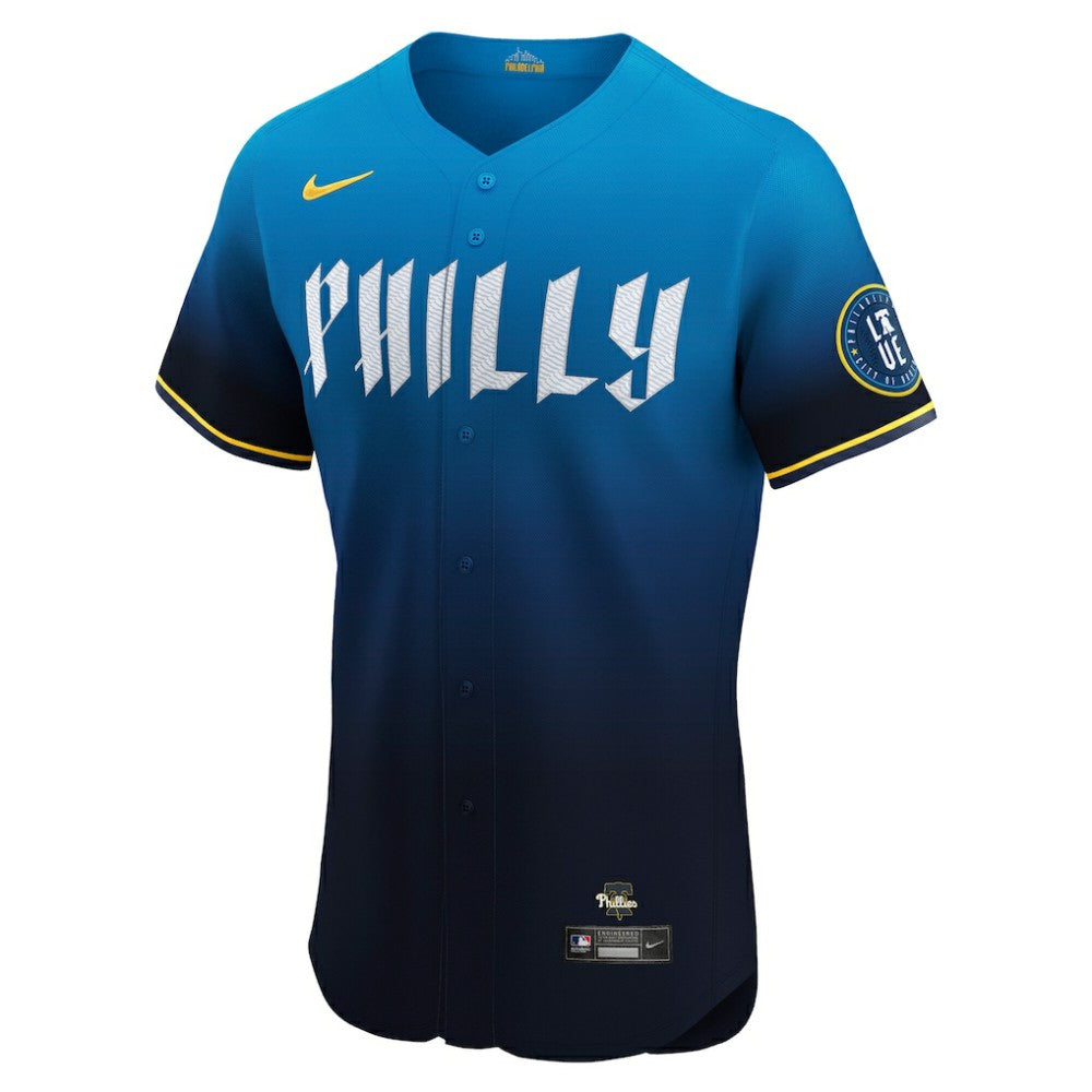 Navy Trea Turner Philadelphia Phillies Nike City Connect Elite Jersey