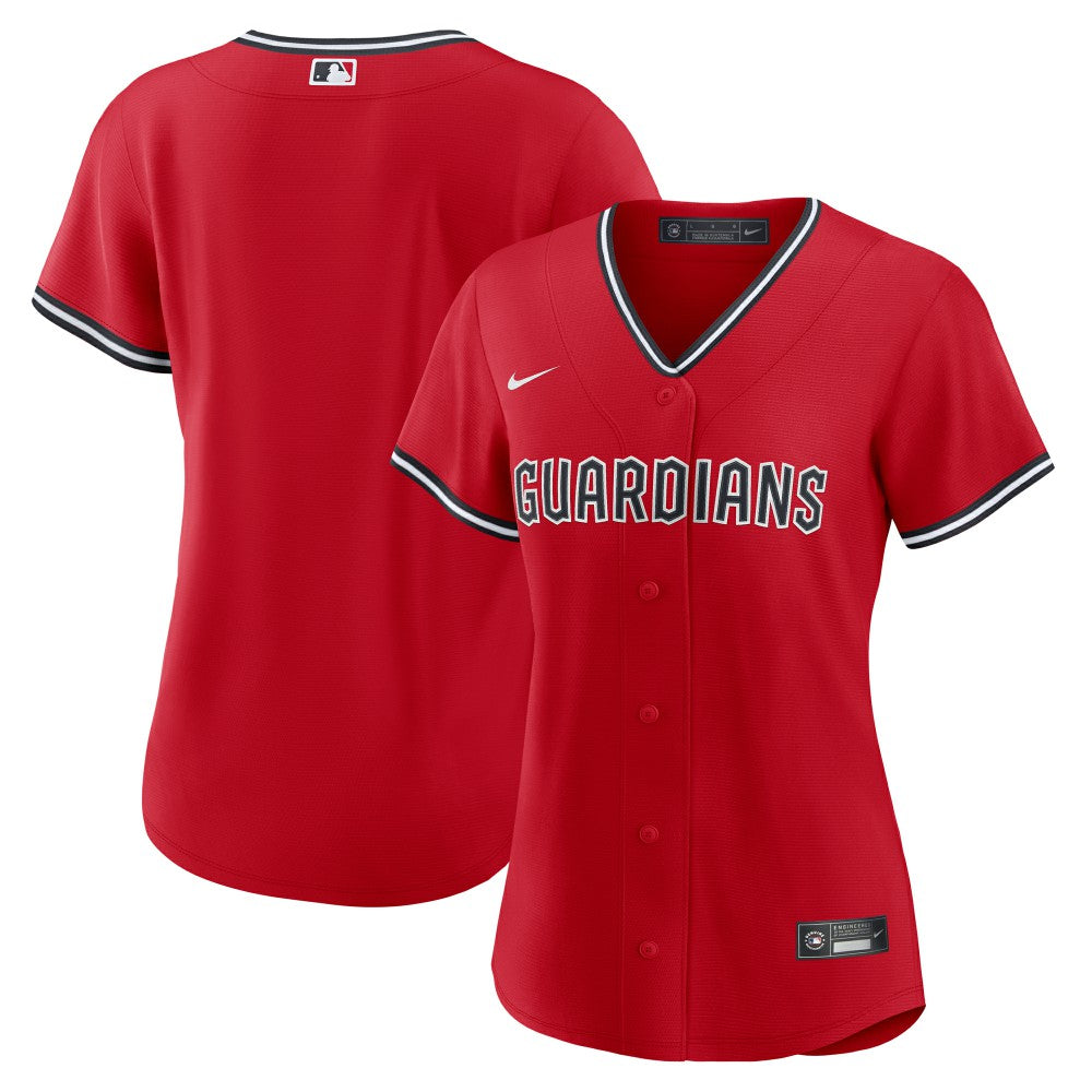 Red Cleveland Guardians Nike Women's Alternate 2 Replica Jersey