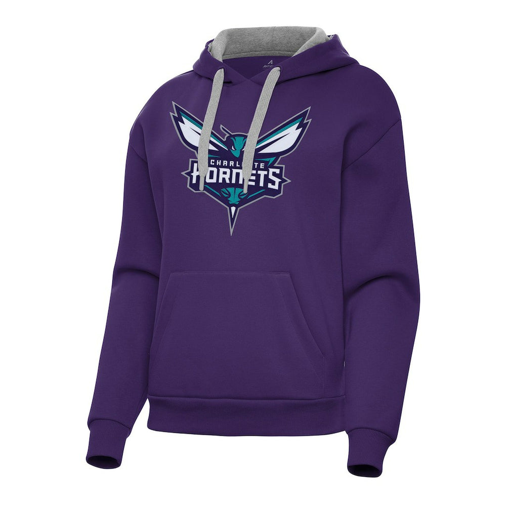 Charlotte Hornets Antigua Women's Victory Pullover Hoodie