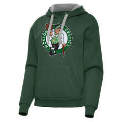 Boston Celtics Antigua Women's Victory Pullover Hoodie