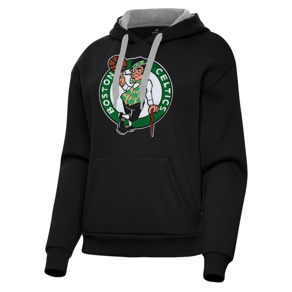 Boston Celtics Antigua Women's Victory Pullover Hoodie