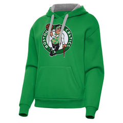 Boston Celtics Antigua Women's Victory Pullover Hoodie
