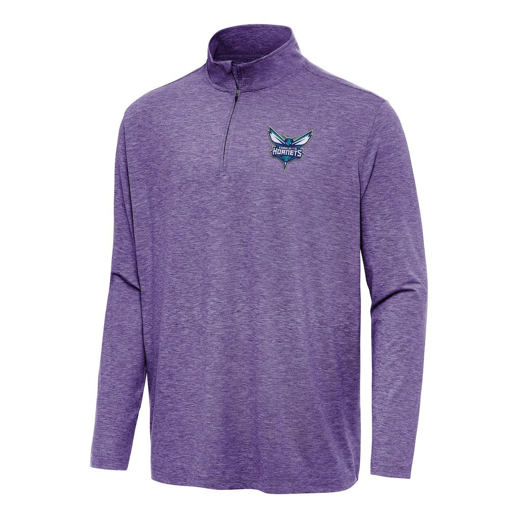 Charlotte Hornets Antigua Hunk Quarter-Zip Top