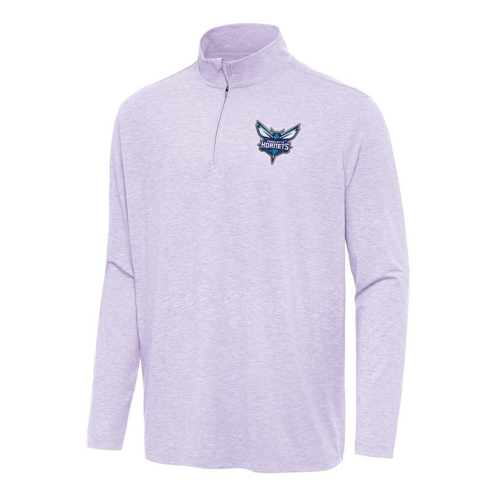 Charlotte Hornets Antigua Hunk Quarter-Zip Top