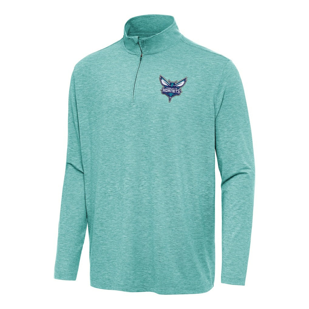 Charlotte Hornets Antigua Hunk Quarter-Zip Top