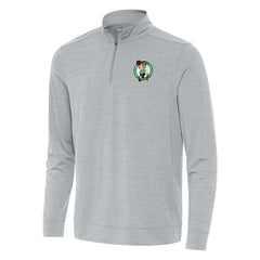 Boston Celtics Antigua Bright Quarter-Zip Top