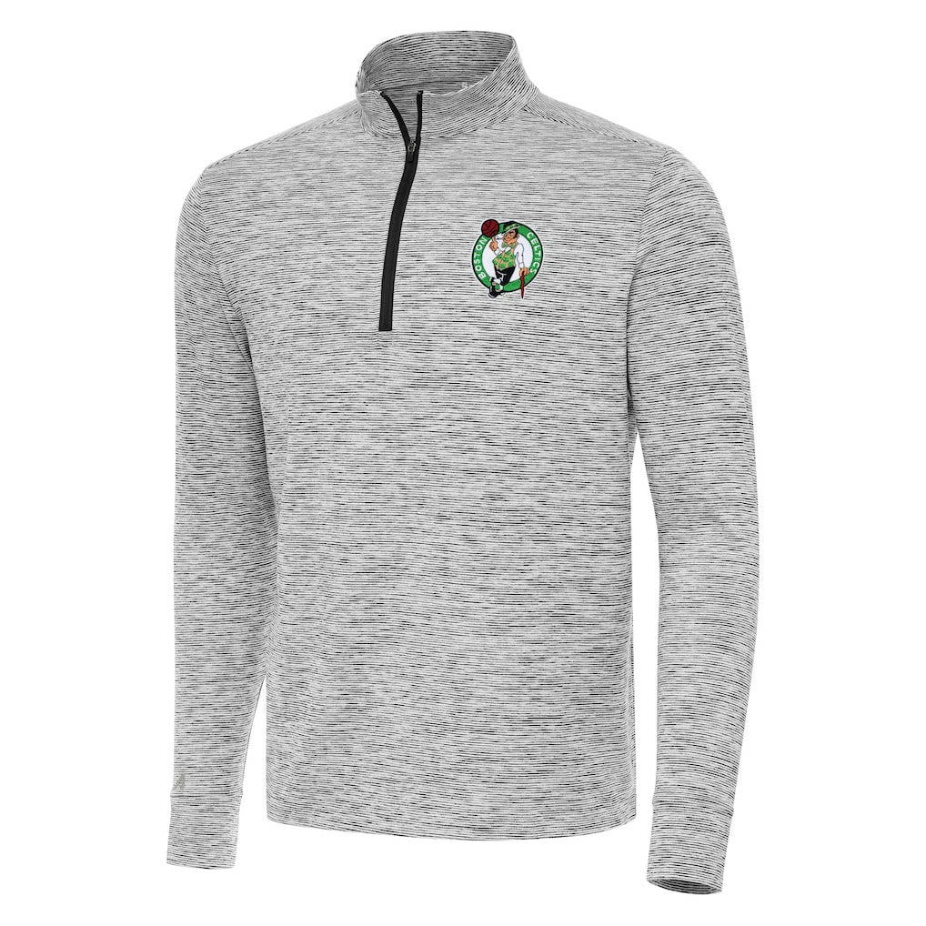 Boston Celtics Antigua Cause Quarter-Zip Top