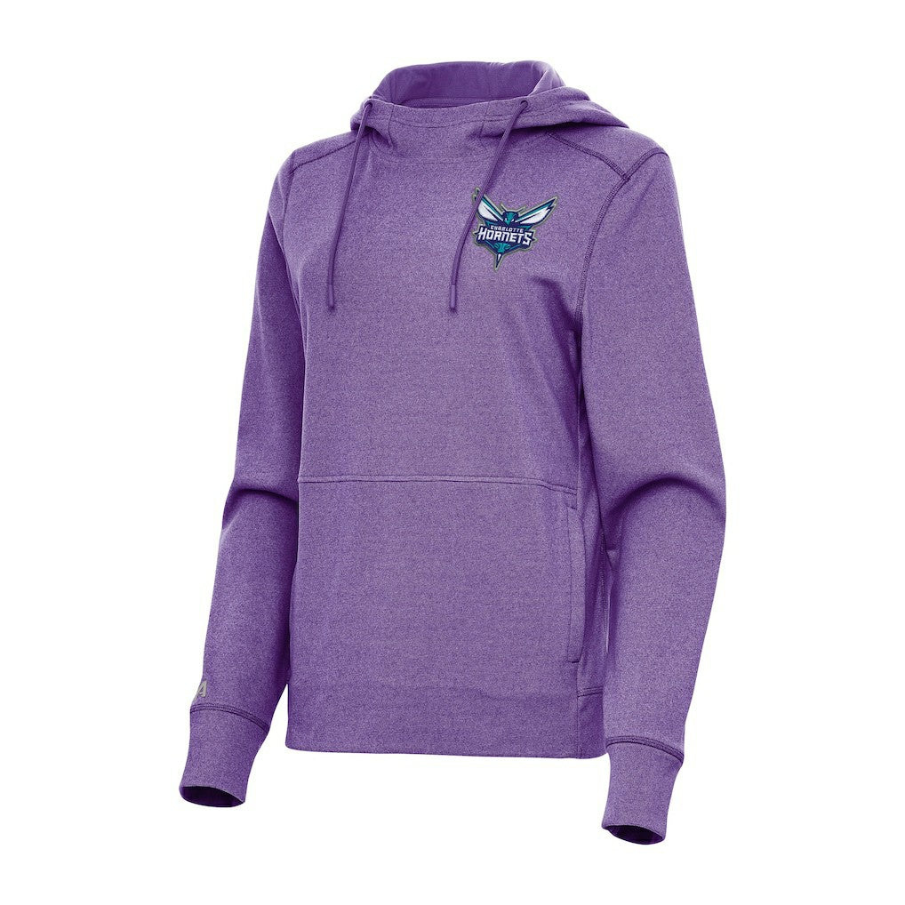 Charlotte Hornets Antigua Women's Justice Pullover Hoodie