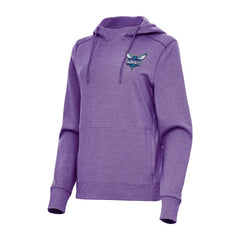 Charlotte Hornets Antigua Women's Justice Pullover Hoodie