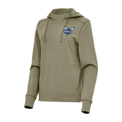 Charlotte Hornets Antigua Women's Justice Pullover Hoodie