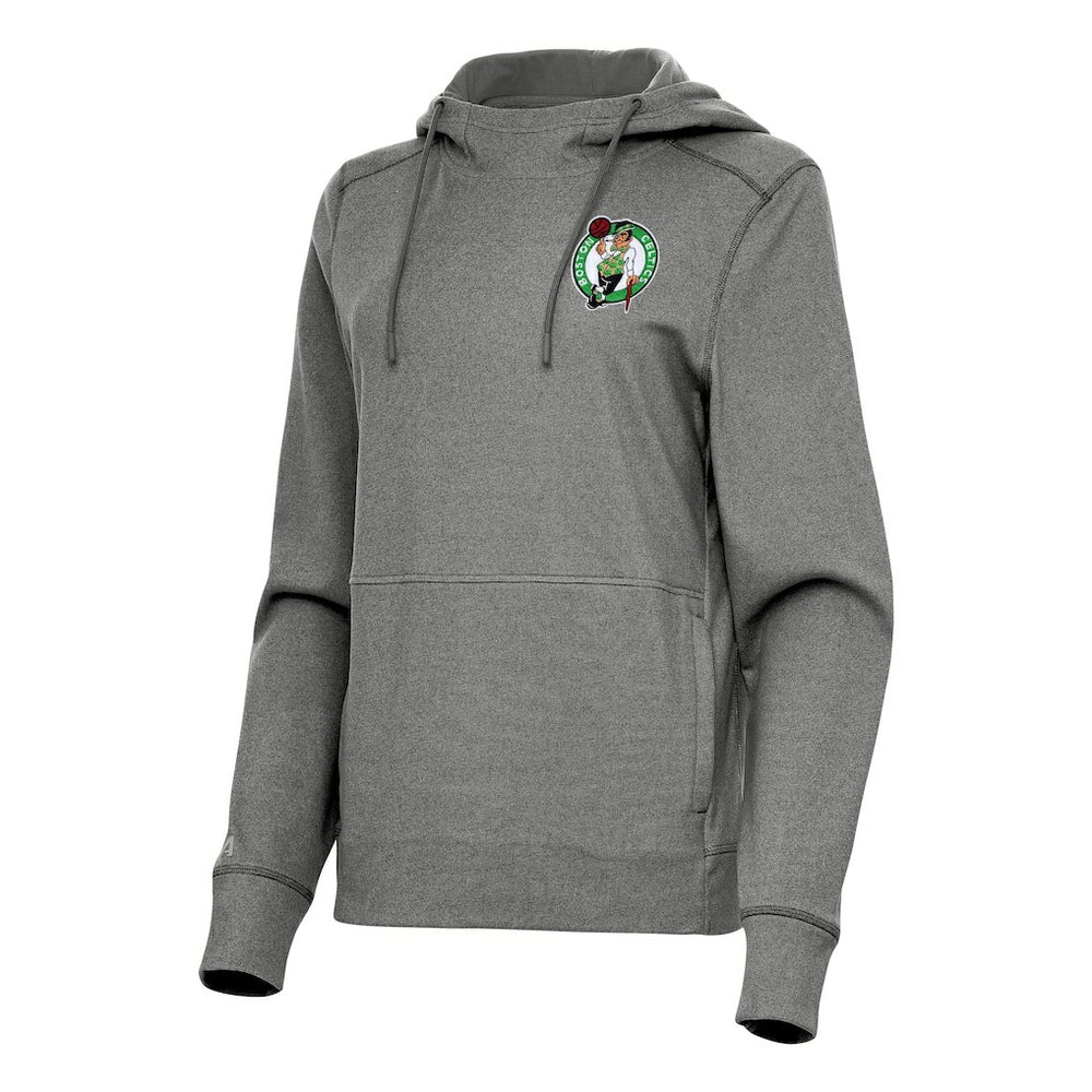 Boston Celtics Antigua Women's Justice Pullover Hoodie