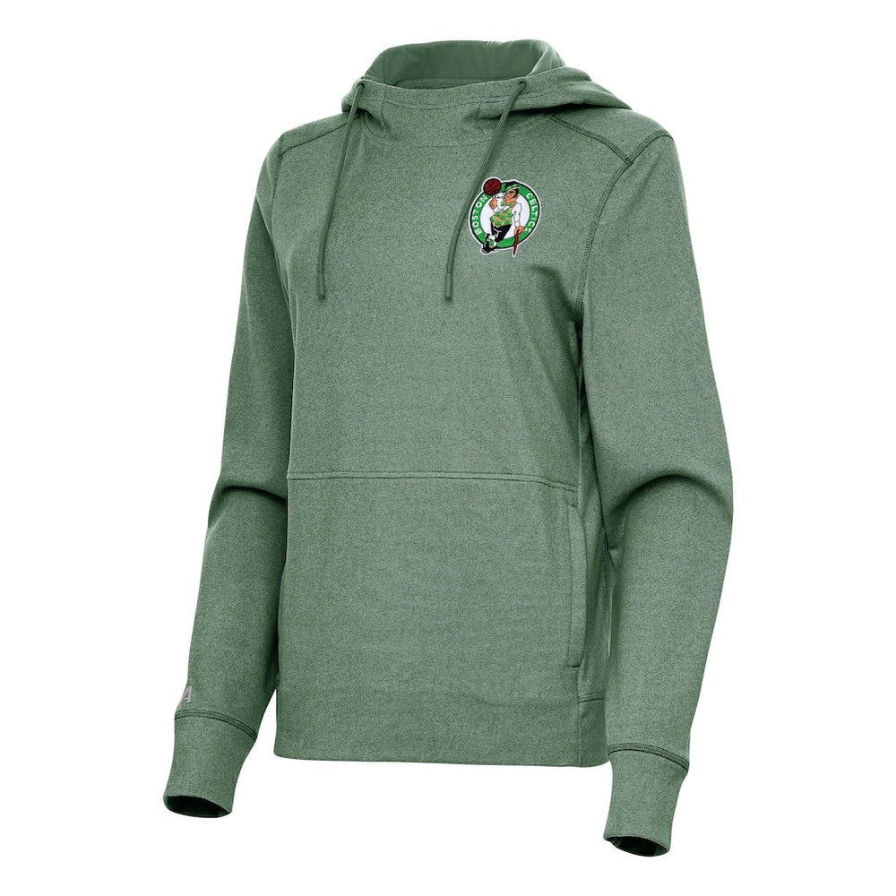 Boston Celtics Antigua Women's Justice Pullover Hoodie