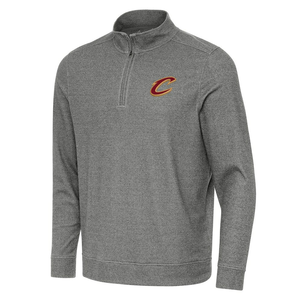 Cleveland Cavaliers Antigua Subtle Quarter-Zip Sweatshirt sale