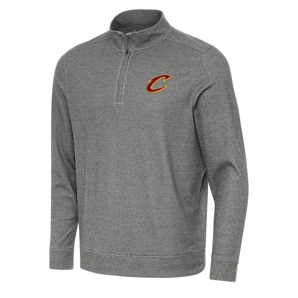 Cleveland Cavaliers Antigua Subtle Quarter-Zip Sweatshirt sale