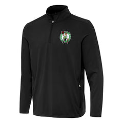 Boston Celtics Antigua Perilous Quarter-Zip Sweatshirt