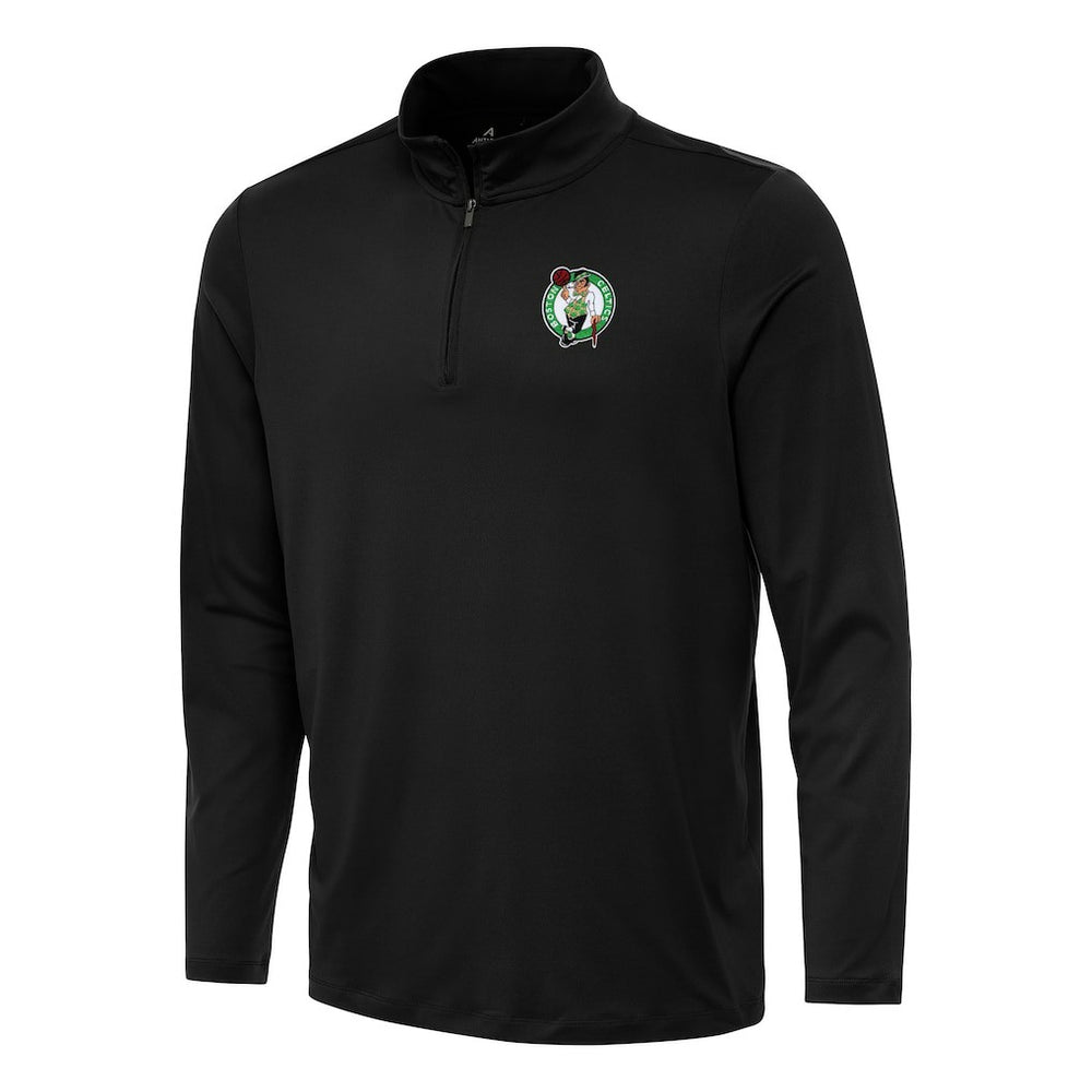 Boston Celtics Antigua Reprocess Quarter-Zip Top