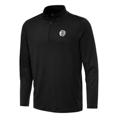 Brooklyn Nets Antigua Reprocess Quarter-Zip Top