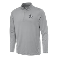 Brooklyn Nets Antigua Reprocess Quarter-Zip Top