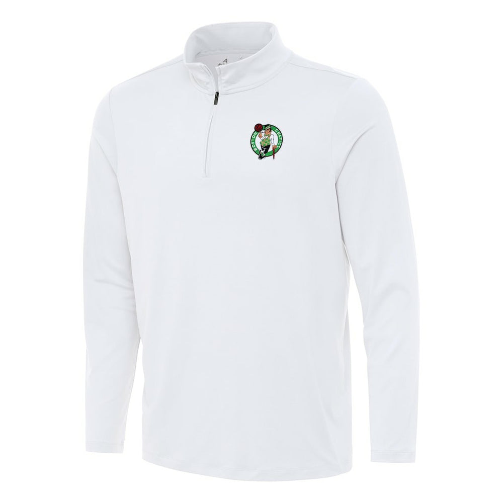 Boston Celtics Antigua Reprocess Quarter-Zip Top