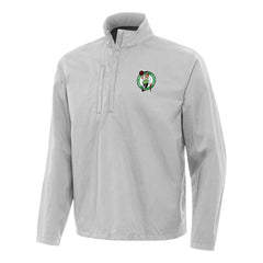 Boston Celtics Antigua Brisk Quarter-Zip Windbreaker