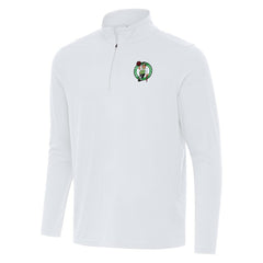Boston Celtics Antigua Intent Quarter-Zip Top