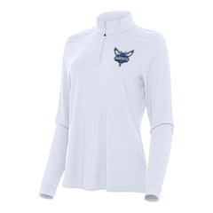 Charlotte Hornets Antigua Women's Intent Quarter-Zip Top
