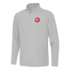 Atlanta Hawks Antigua Twine Quarter-Zip Top