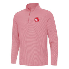 Atlanta Hawks Antigua Twine Quarter-Zip Top