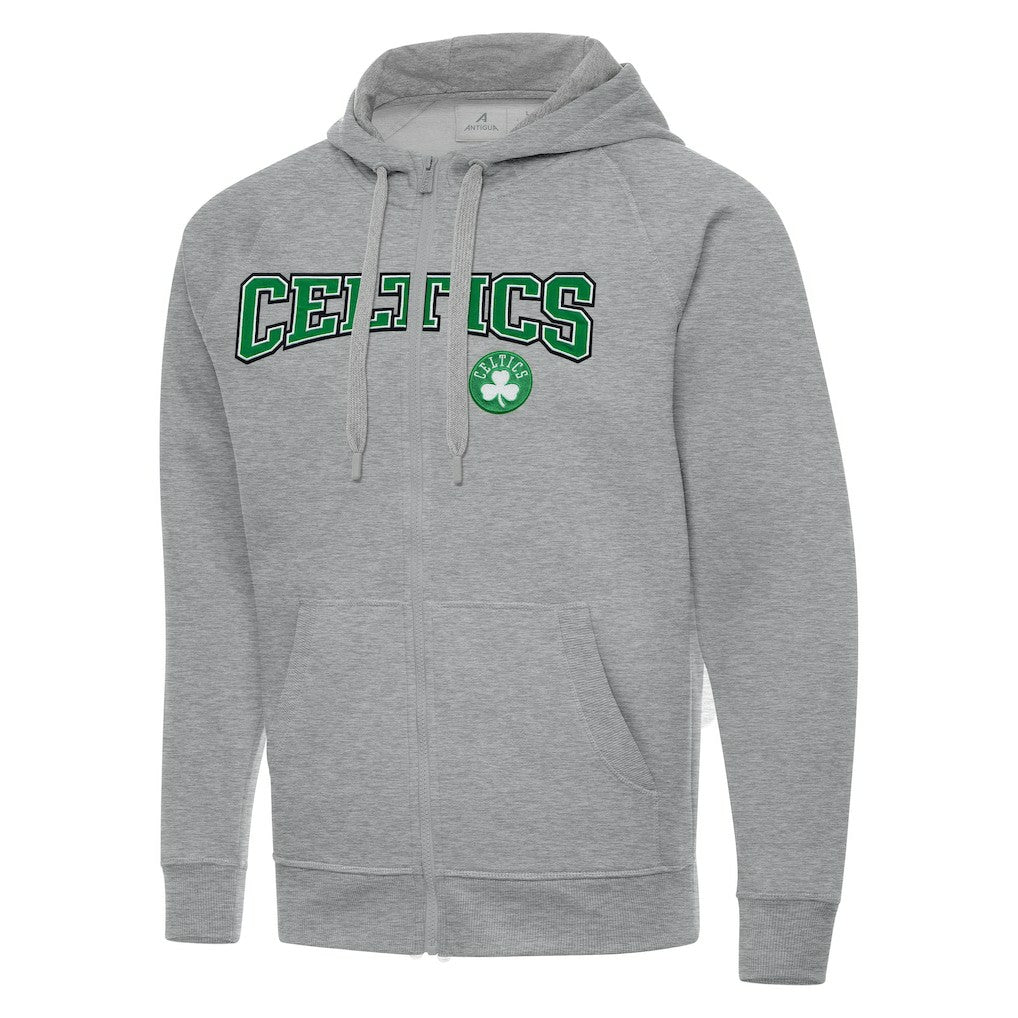 Boston Celtics Antigua Big & Tall Victory Full-Zip Hoodie Jacket