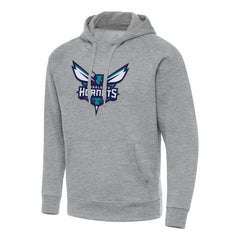 Charlotte Hornets Antigua Big & Tall Victory Raglan Pullover Hoodie