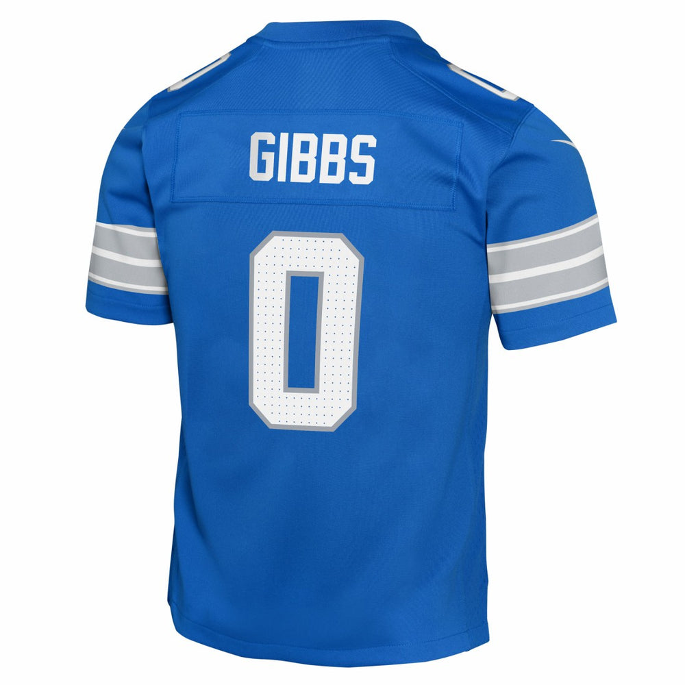 Jahmyr Gibbs  Youth Game Jersey - Detroit Lions Jerseys