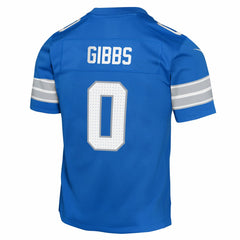 Jahmyr Gibbs  Youth Game Jersey - Detroit Lions Jerseys