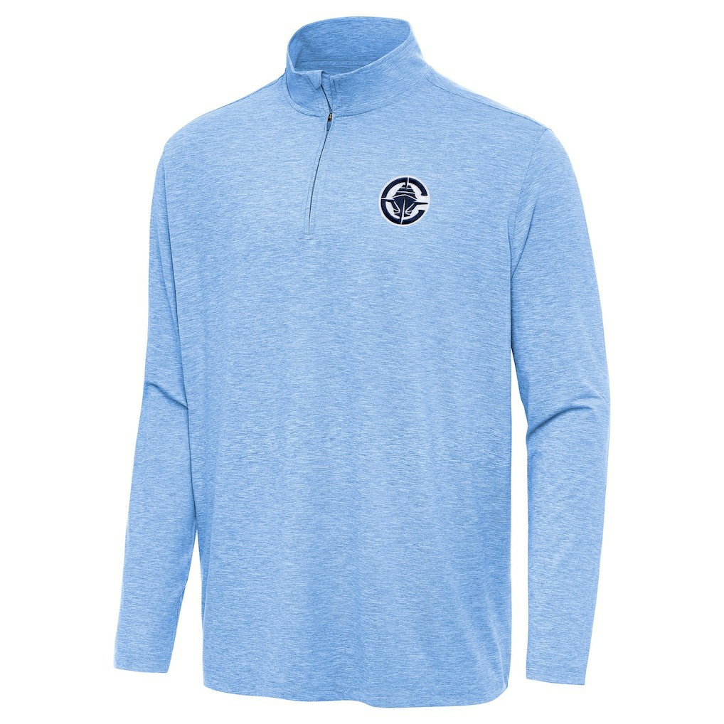 LA Clippers Antigua Hunk Quarter-Zip Top