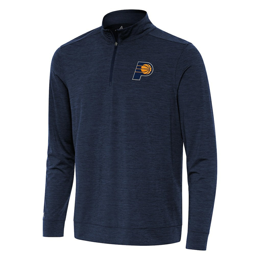 Indiana Pacers Antigua Bright Quarter-Zip Top