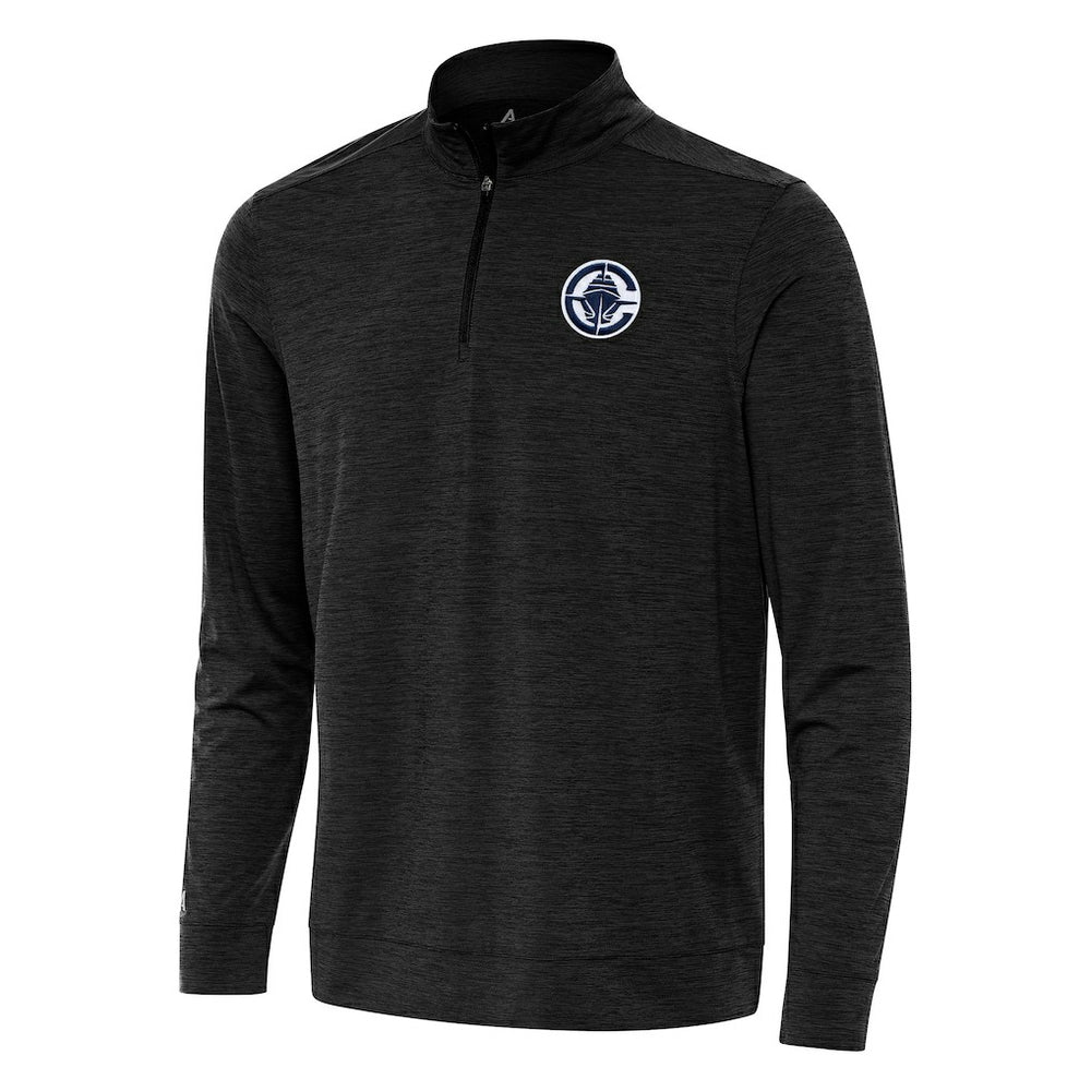 LA Clippers Antigua Bright Quarter-Zip Top