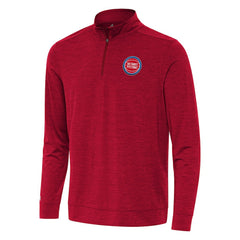 Detroit Pistons Antigua Bright Quarter-Zip Top sale