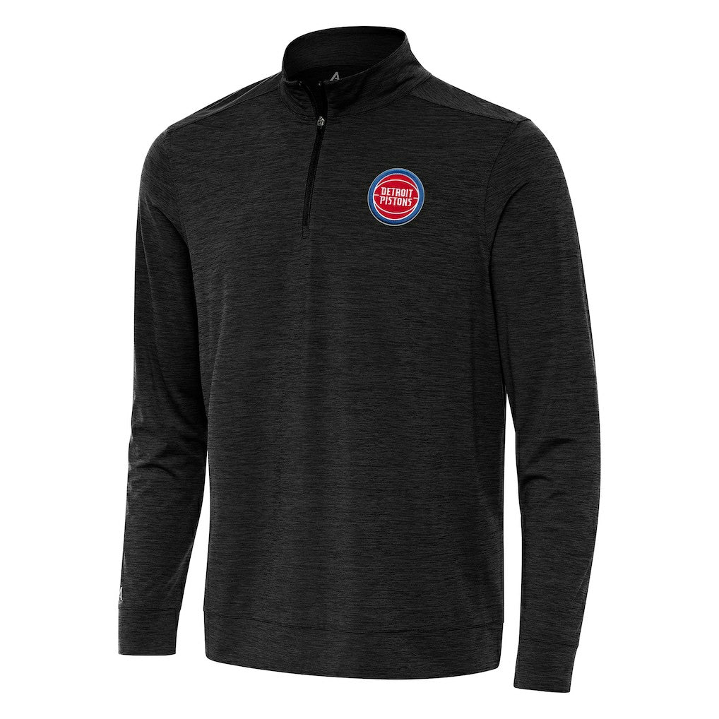 Detroit Pistons Antigua Bright Quarter-Zip Top sale