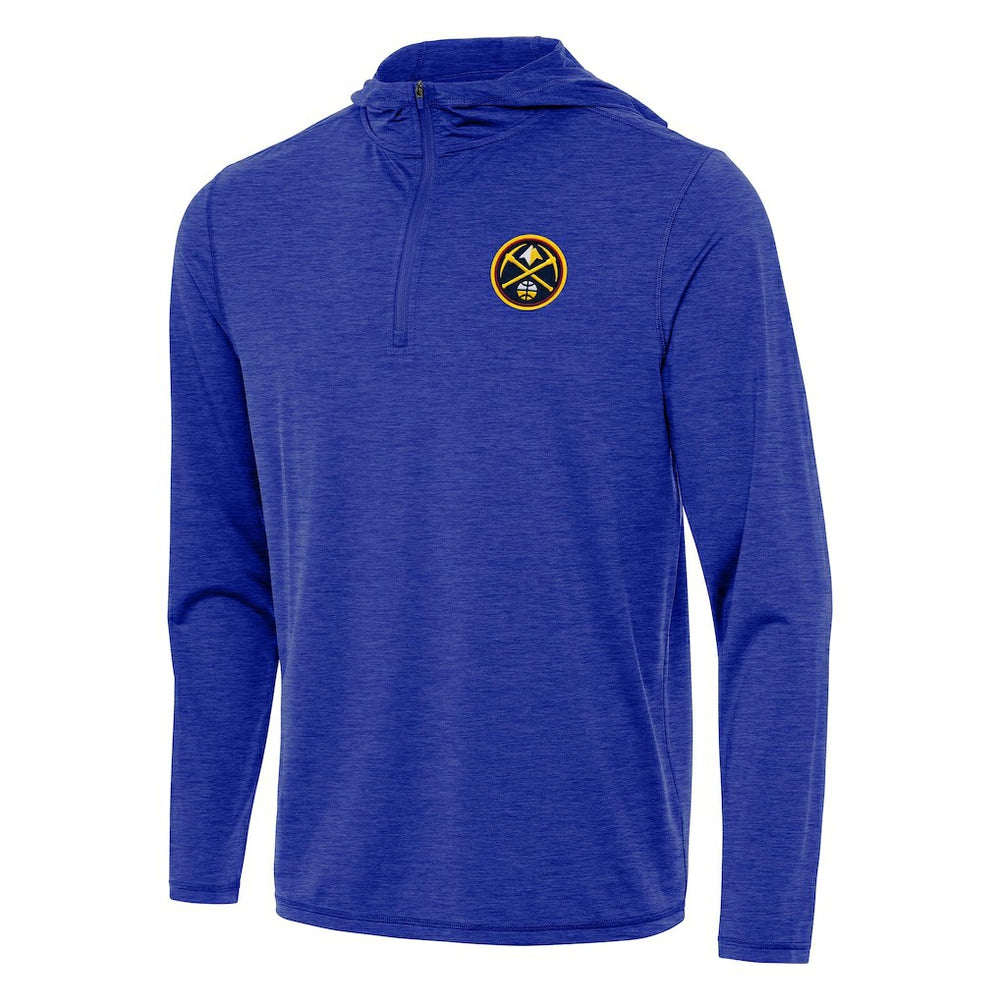 Denver Nuggets Antigua Tidy Quarter-Zip Hoodie sale
