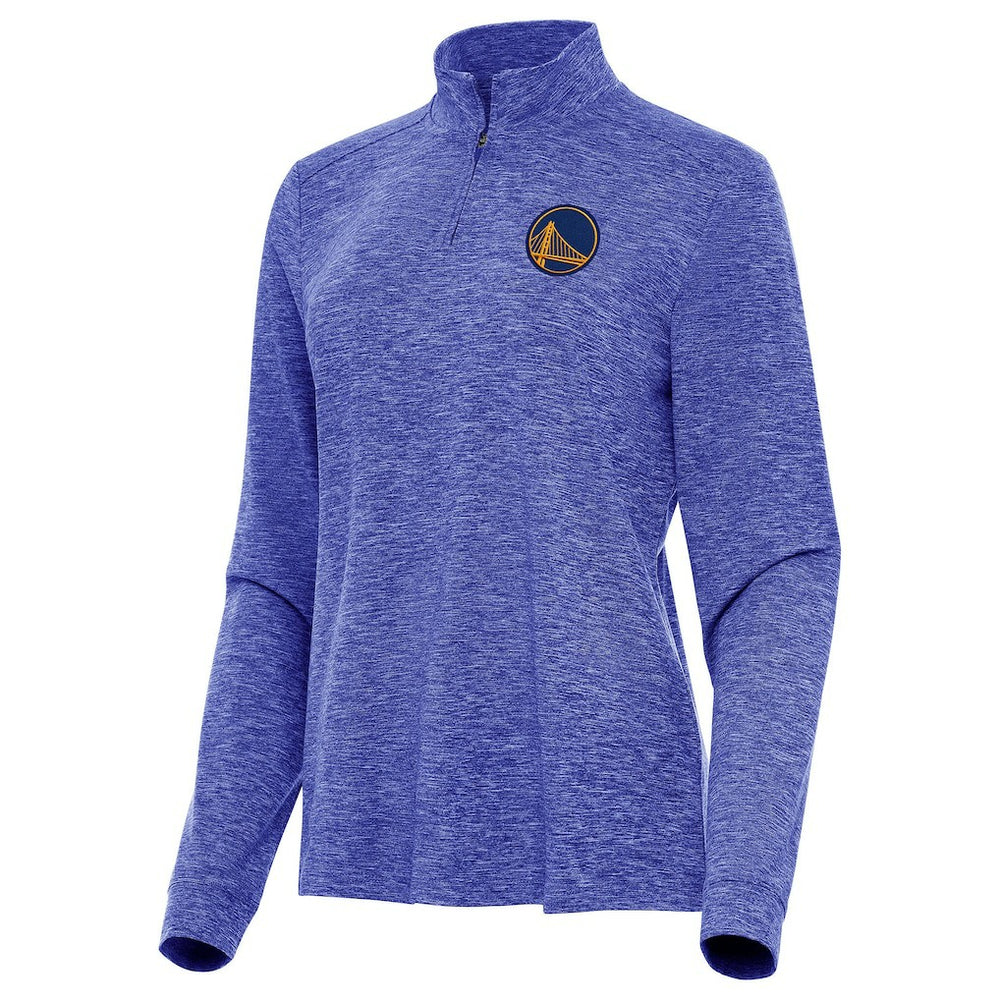 Golden State Warriors Antigua Women's Mentor Quarter-Zip Mock Long Sleeve Top sale