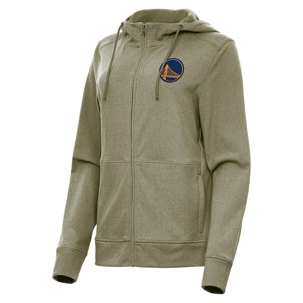 Golden State Warriors Antigua Women's Seeker Full-Zip Hoodie Jacket sale