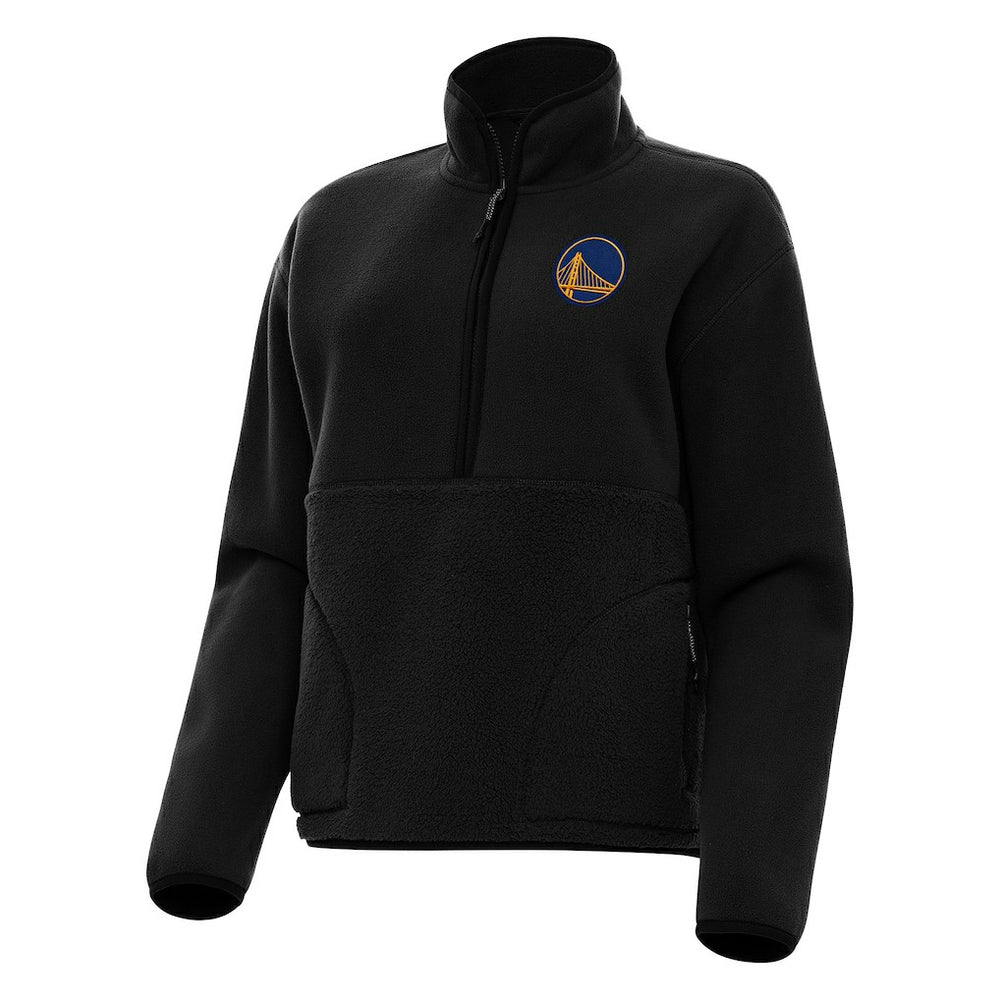 Golden State Warriors Antigua Women's Figure Half-Zip Pullover Sweatshirt sale